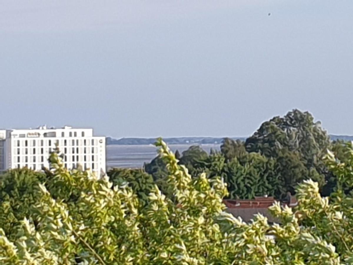 191 Ferienwohnung Deichbruecke Wilhelmshaven Esterno foto